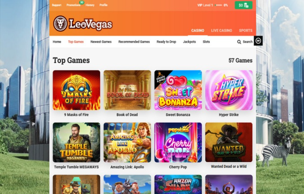 LeoVegas Casino Review